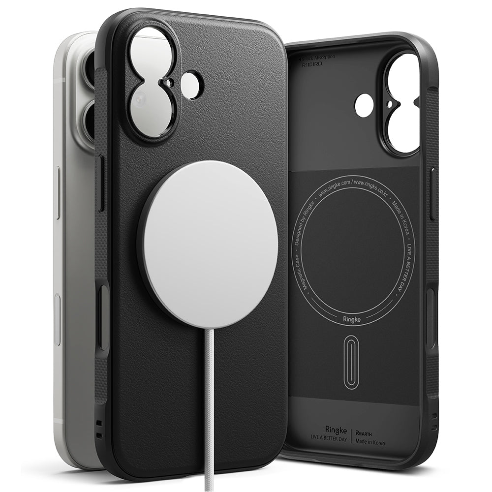 MagSafe Hülle für Apple iPhone 17, Ringke, Onyx, Schwarz