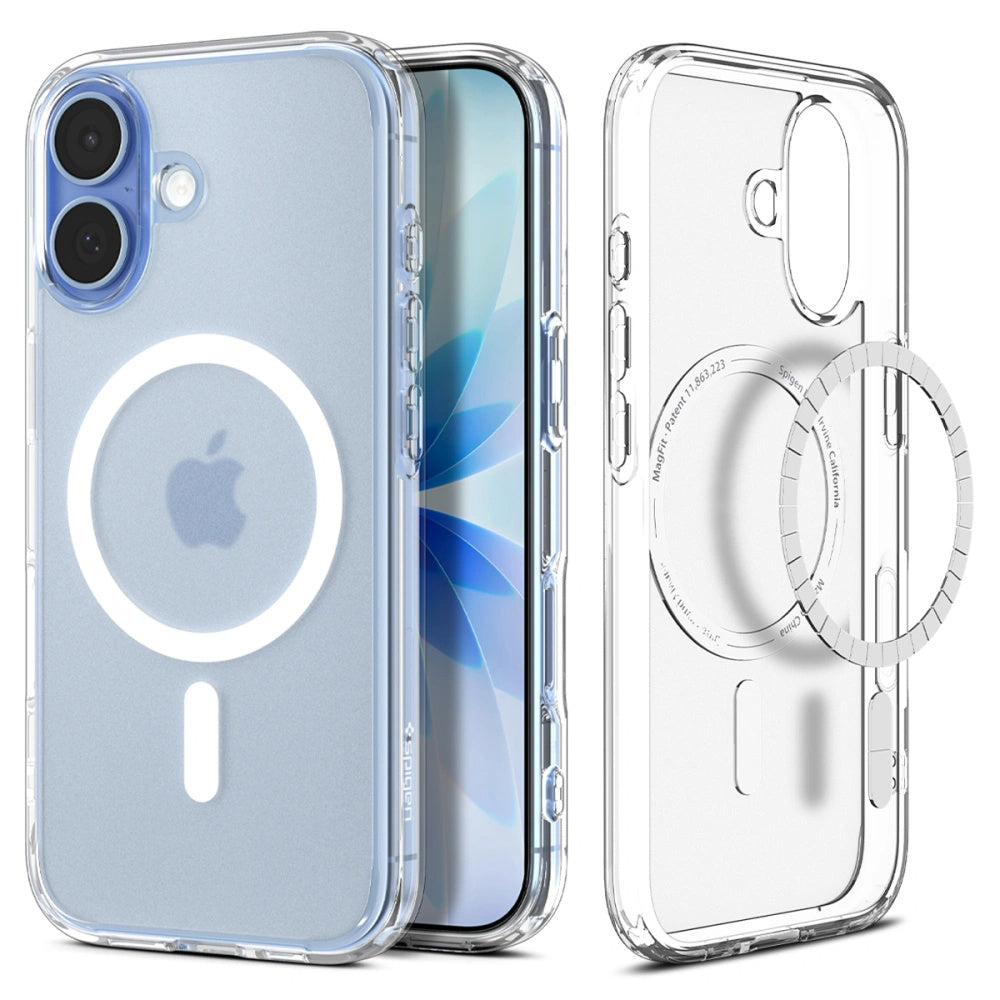 MagSafe Hülle für Apple iPhone 17, Spigen, Ultra Hybrid, Satinweiß