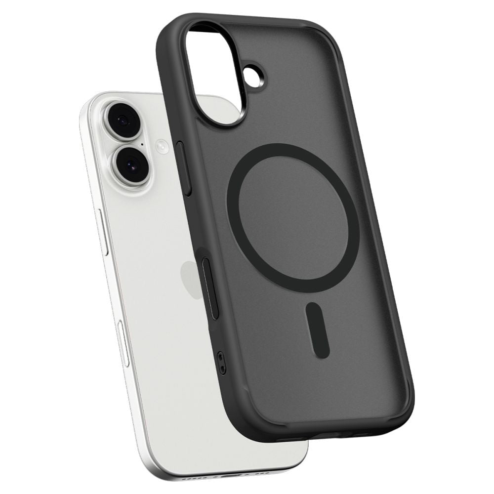 MagSafe Hülle für Apple iPhone 17, Spigen, Ultra Hybrid, Satinschwarz ACS10383