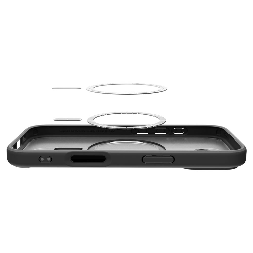 MagSafe Hülle für Apple iPhone 17, Spigen, Ultra Hybrid, Satinschwarz ACS10383