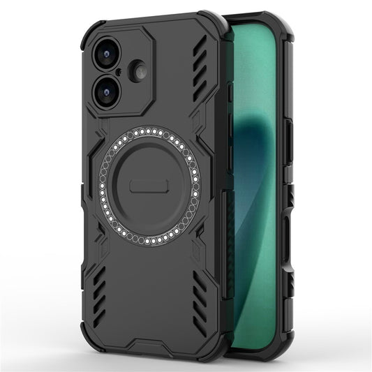 MagSafe Case for Apple iPhone 17, Techsuit, ArmorMag, Black