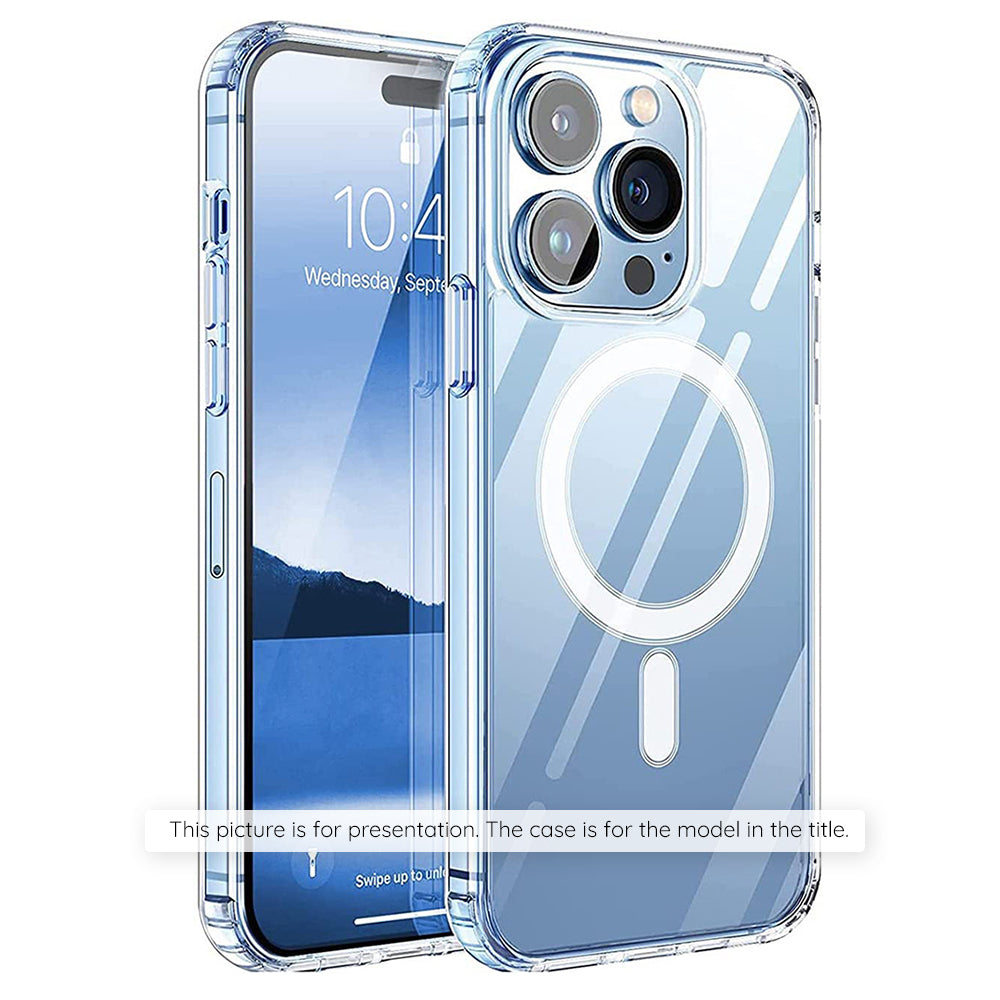 MagSafe Case for Apple iPhone 17, Techsuit, Pro, Transparent