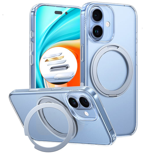 MagSafe Hülle für Apple iPhone 17, Torras, Ostand Pro, Transparent