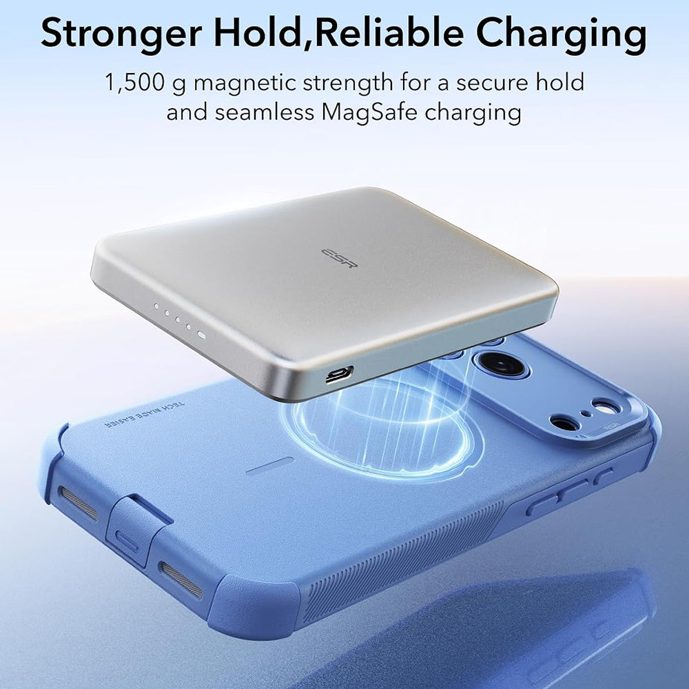 MagSafe-Hülle für Apple iPhone 18 Pro / 17 Pro, ESR, Cyber, Blau