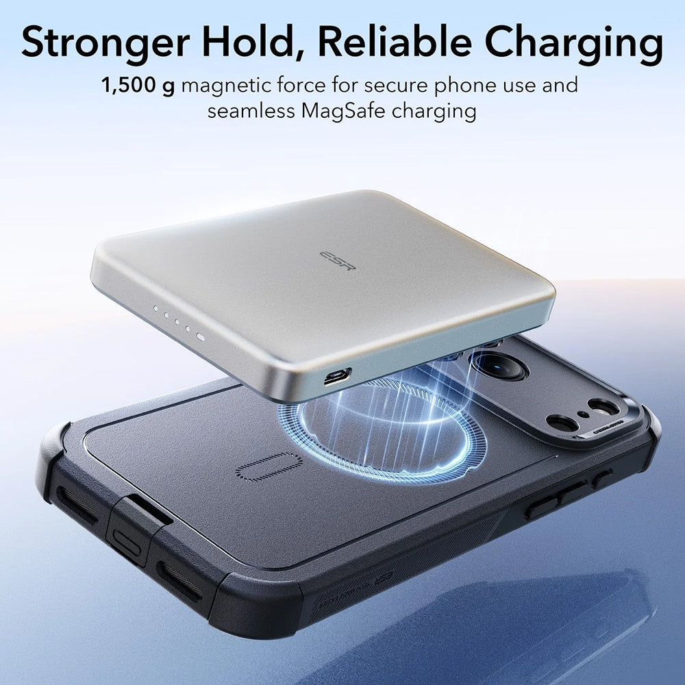 MagSafe-Hülle für Apple iPhone 18 Pro / 17 Pro, ESR, Cyber, Schwarz