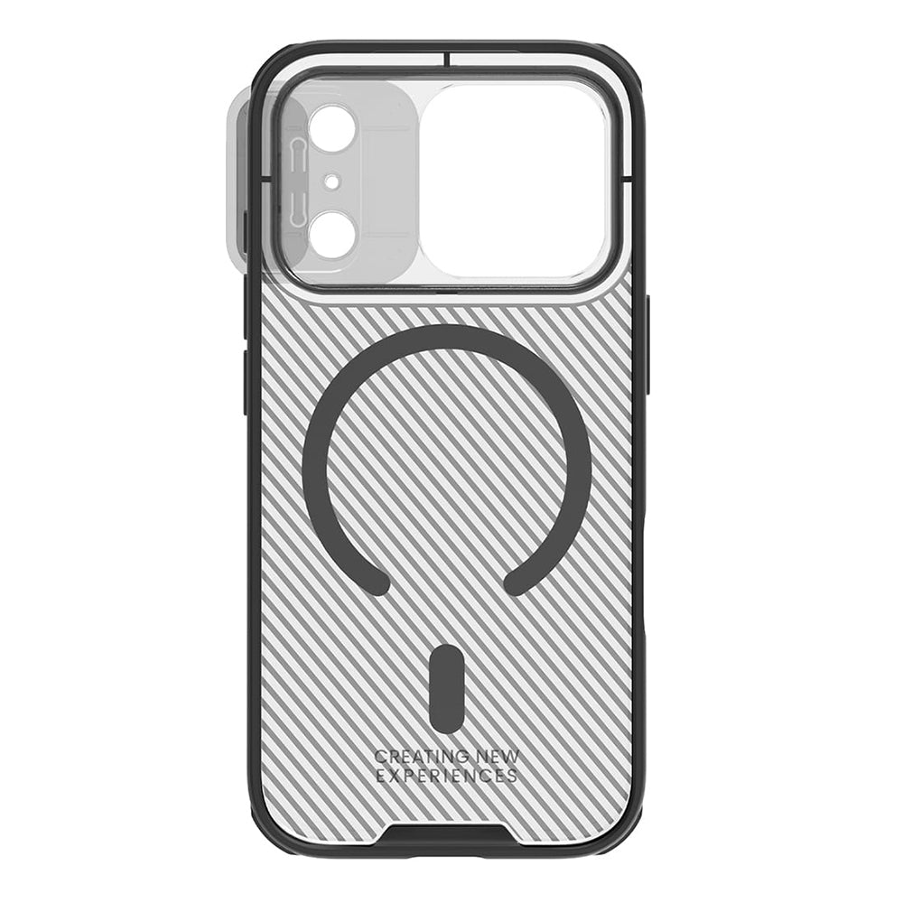 MagSafe-Hülle für Apple iPhone 18 Pro / 17 Pro, Nillkin, CamShield Pro, Schwarz Transparent