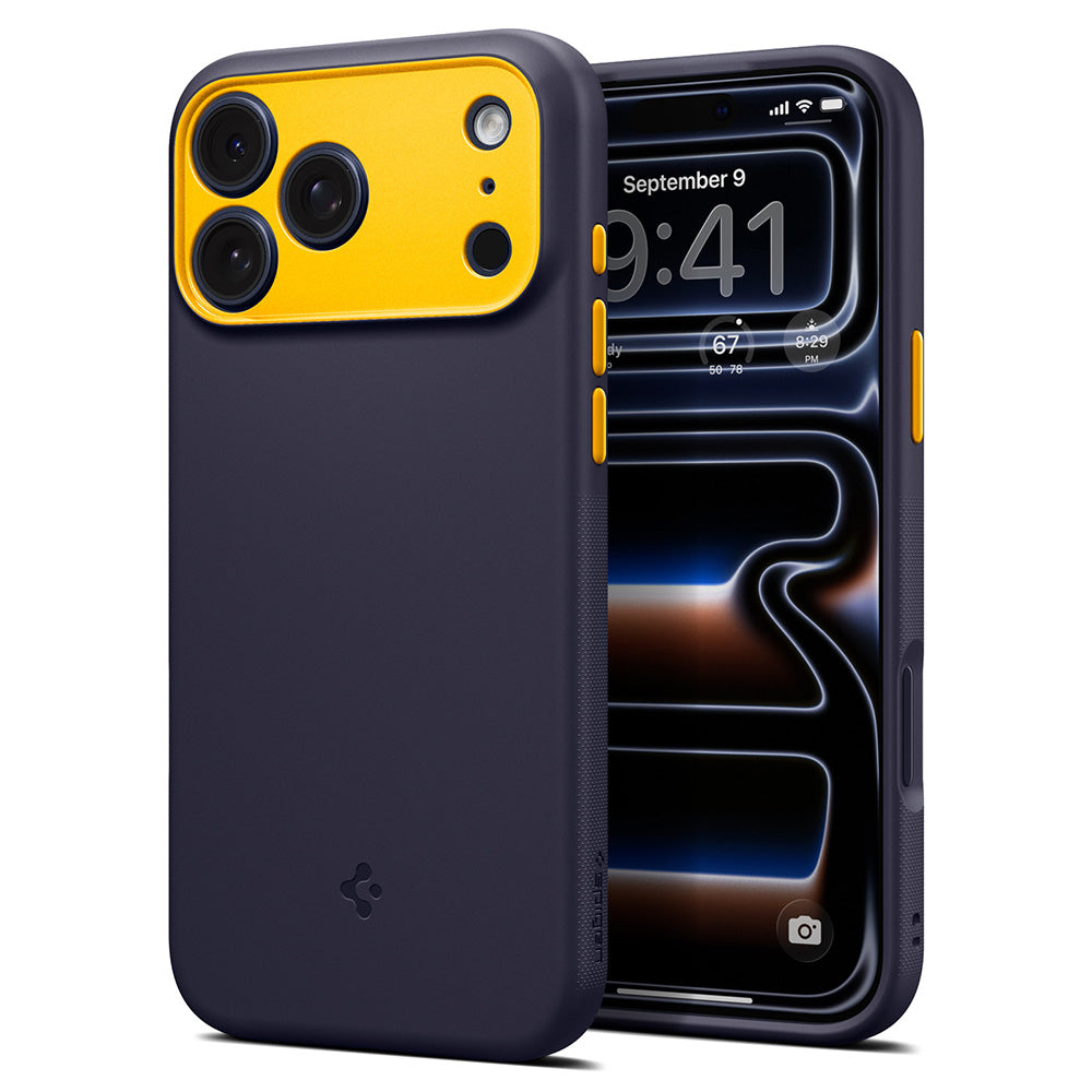 MagSafe-Hülle für Apple iPhone 18 Pro / 17 Pro, Spigen, Caseology Nano Pop, Lila ACS12178
