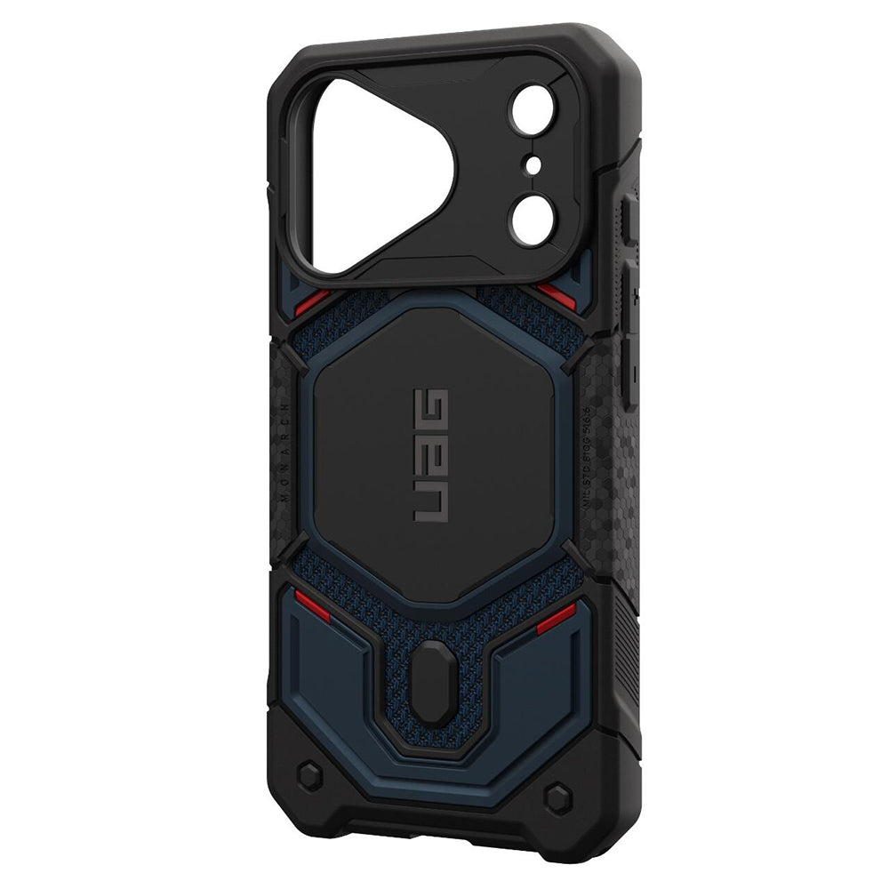 MagSafe-Hülle für Apple iPhone 18 Pro / 17 Pro, Urban Armor Gear, Monarch Pro Kevlar, Marineblau