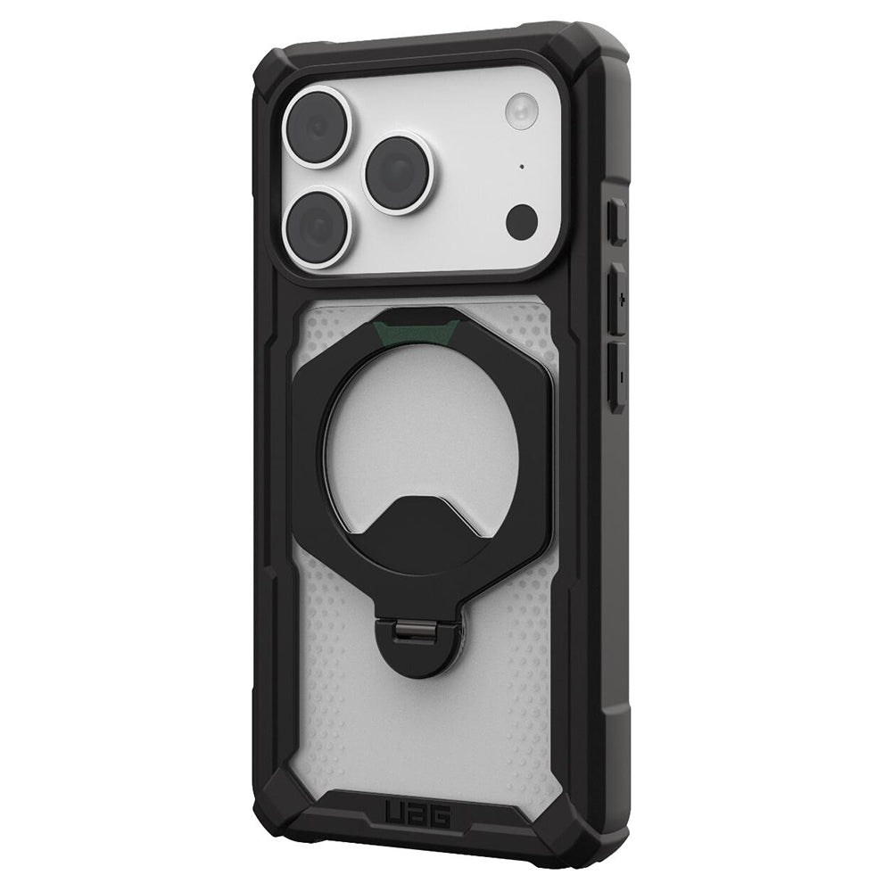MagSafe Case for Apple iPhone 18 Pro / 17 Pro, Urban Armor Gear, Plasma XTE, Transparent Black