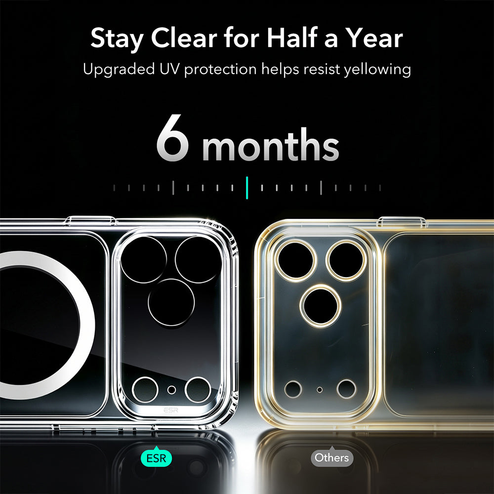 MagSafe Case for Apple iPhone 18 Pro, ESR, Classic Hybrid, Transparent