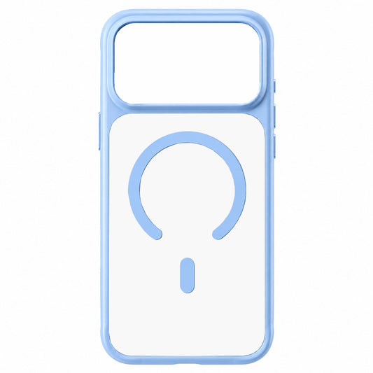 MagSafe-Hülle für Apple iPhone 18 Pro Max / 17 Pro Max, Blueo, hautfreundlich und stoßfest, satiniertes Blau