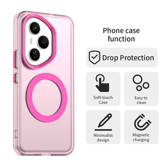MagSafe-Hülle für Honor 400 Pro, Techsuit, CandyCase, Rosa