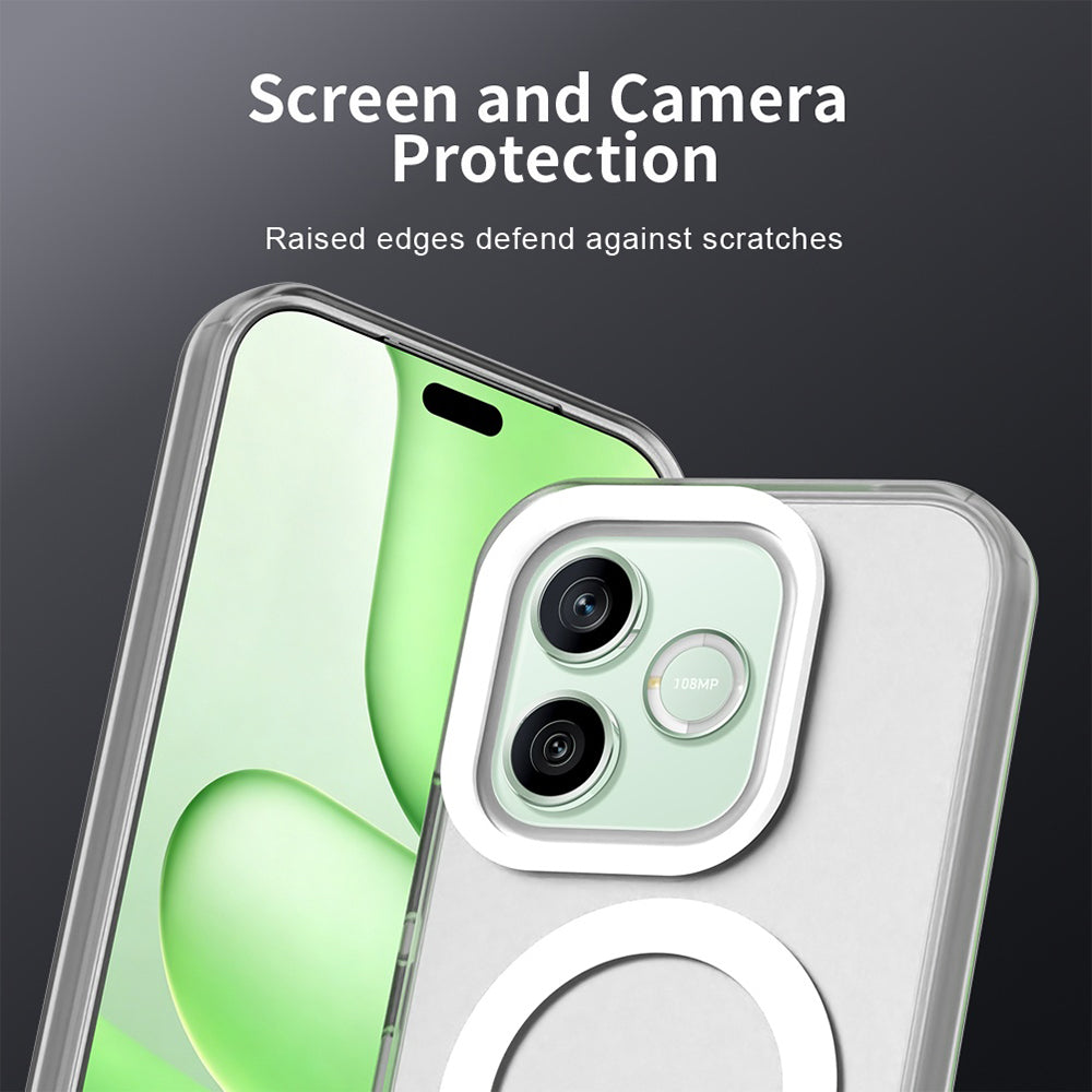MagSafe-Hülle für Honor 600 Pro / 600, Techsuit, CandyCase, Weiß