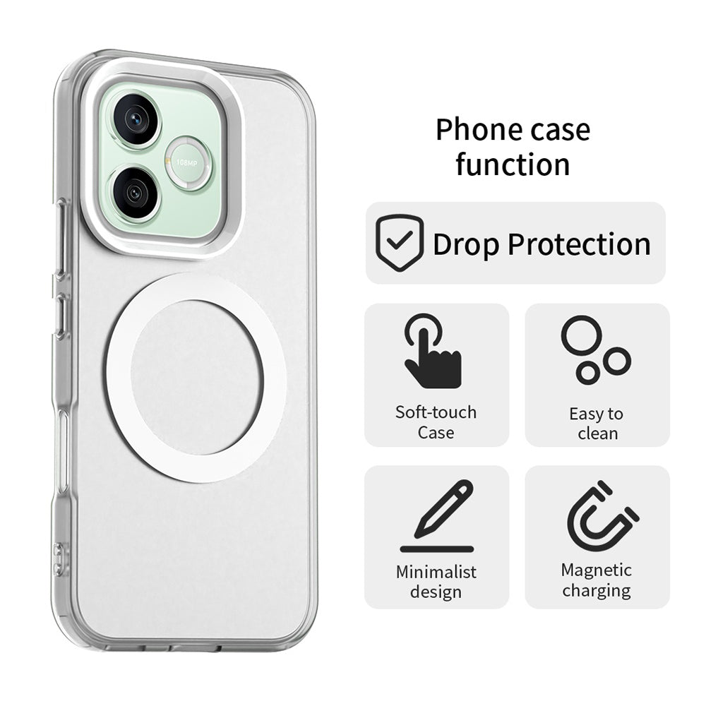 MagSafe-Hülle für Honor 600 Pro / 600, Techsuit, CandyCase, Weiß