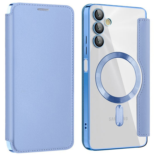 MagSafe-Hülle für Samsung Galaxy A05s A057, Techsuit, SmartMag Book, Blau