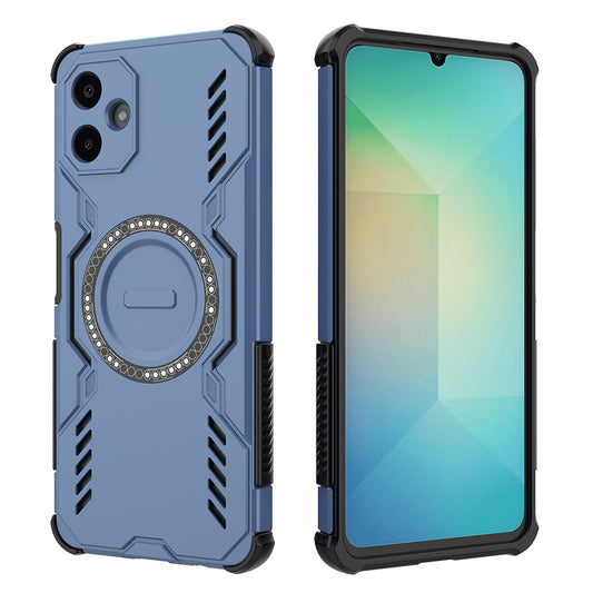 MagSafe-Hülle für Samsung Galaxy A06 A065, Techsuit, ArmorMag, Blau