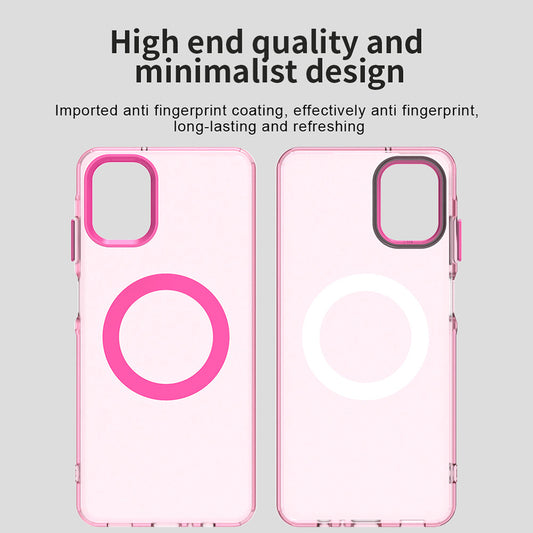 MagSafe-Hülle für Samsung Galaxy A06 A065, Techsuit, CandyCase, Rosa