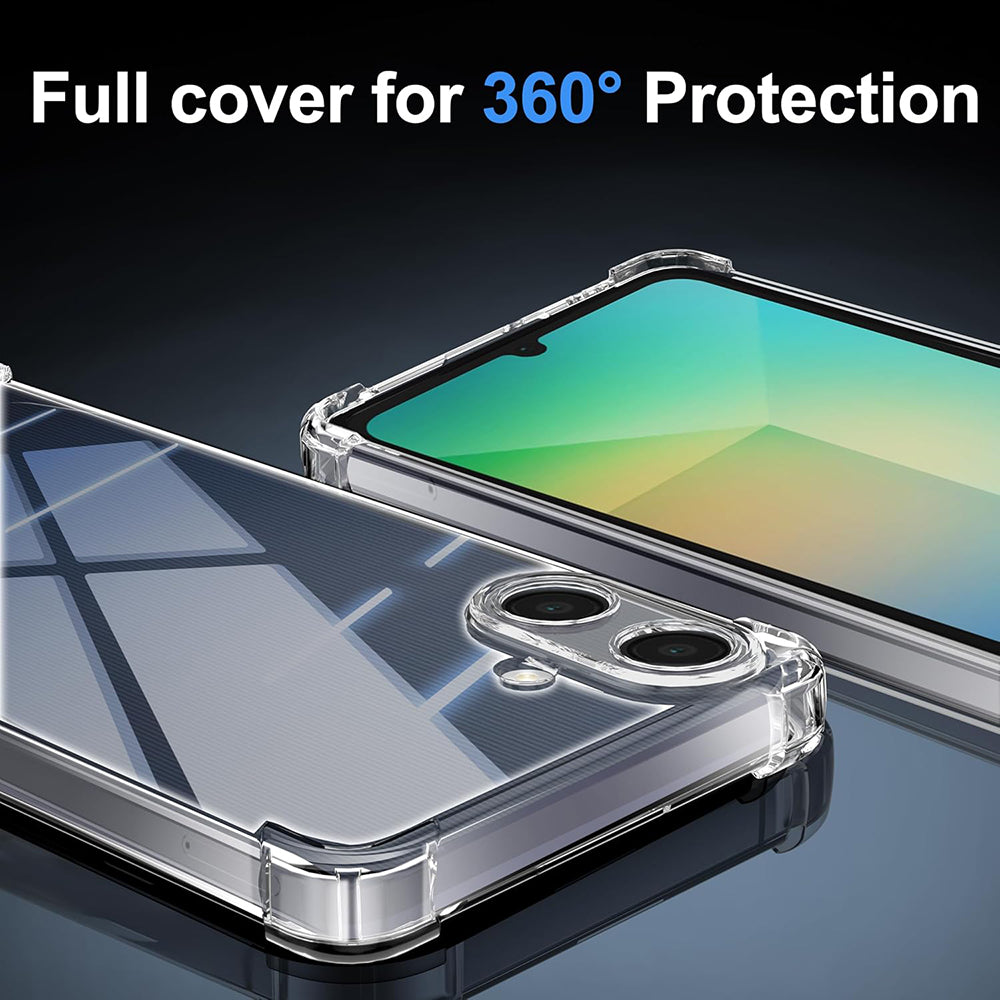 MagSafe Hülle für Samsung Galaxy A07 4G A075, Techsuit, Stoßfest, Transparent