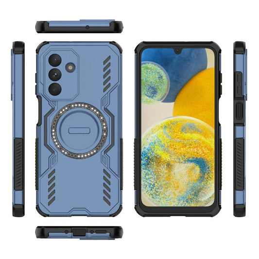 MagSafe-Hülle für Samsung Galaxy A26 A266, Techsuit, ArmorMag, Blau
