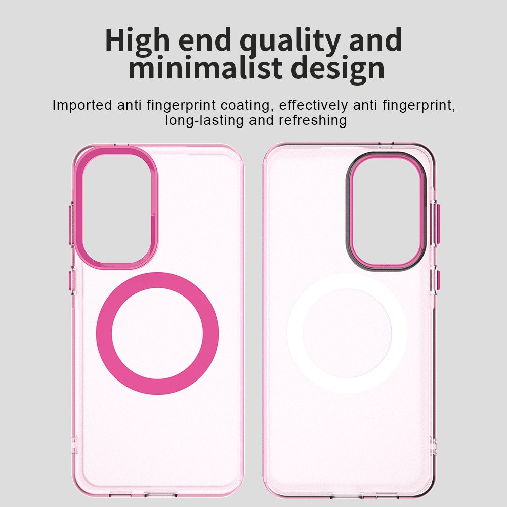 MagSafe Hülle für Samsung Galaxy A57 5G, Techsuit, CandyCase, Rosa