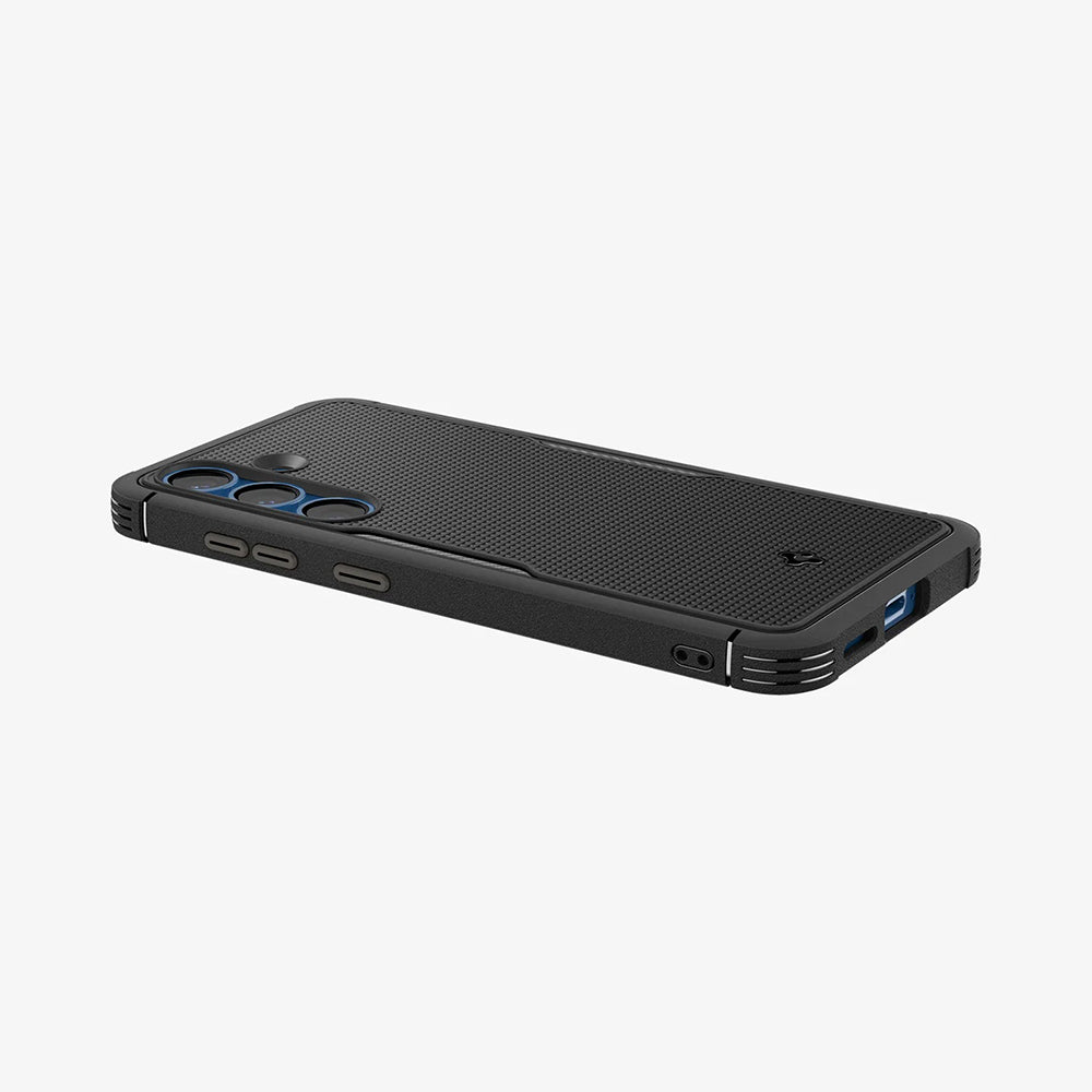 MagSafe Hülle für Samsung Galaxy S25 S931, Spigen, Core Armor, Mattschwarz