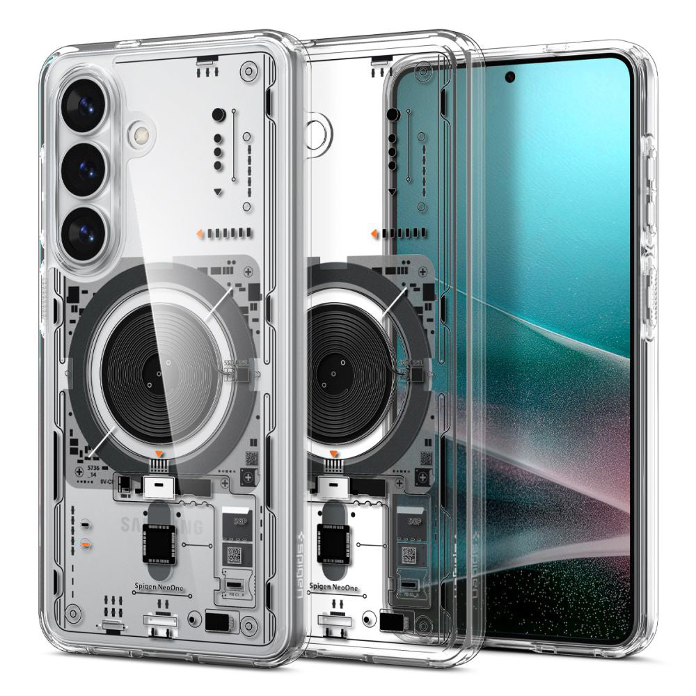 MagSafe Hülle für Samsung Galaxy S26 S942, Spigen, Ultra Hybrid Neo One, Transparent ACS11218