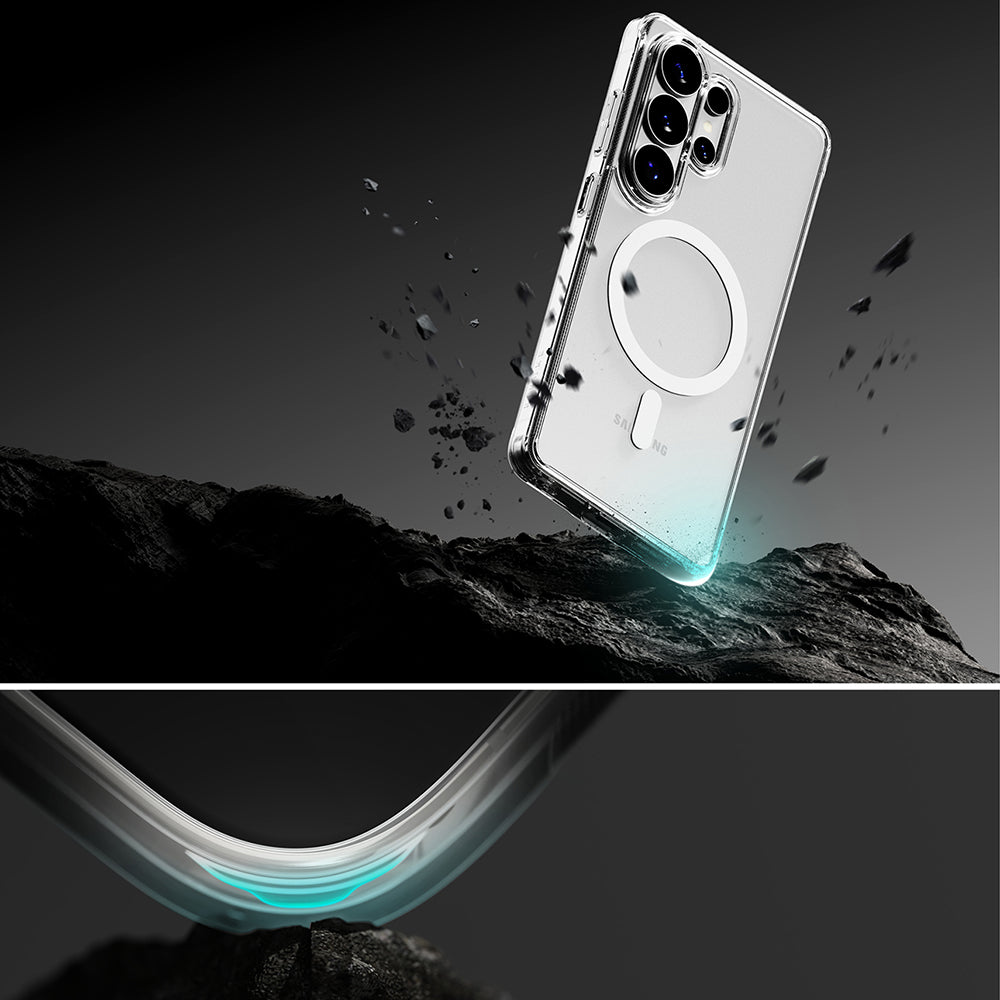 MagSafe Hülle für Samsung Galaxy S26 Ultra S948, Ringke, Fusion, Transparent