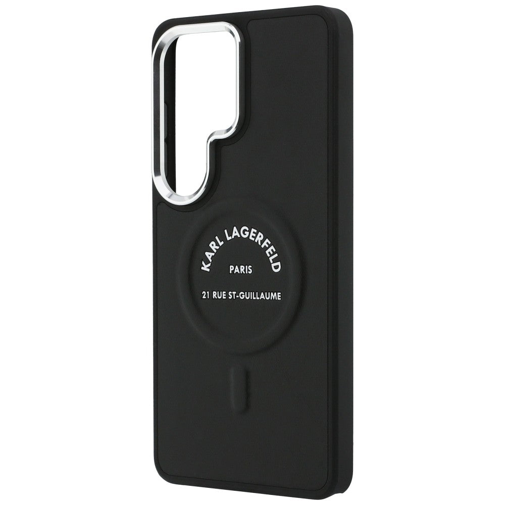 MagSafe Hülle für Samsung Galaxy S26 Ultra S948, Karl Lagerfeld, Karl RSG Logo, Schwarz