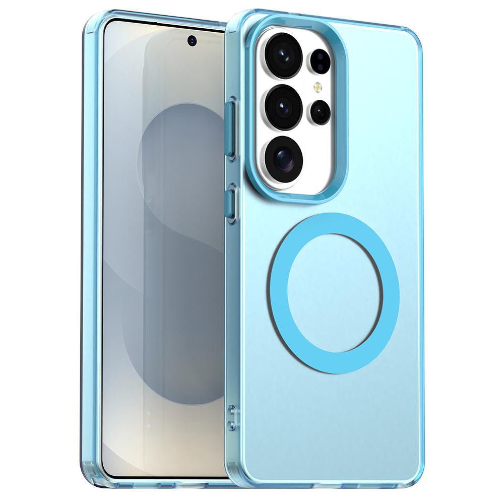 MagSafe Hülle für Samsung Galaxy S26 Ultra S948, Techsuit, CandyCase, Blau