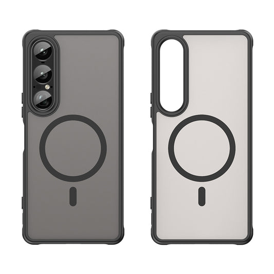 MagSafe Case for Sony Xperia 1 VII, Techsuit, HaloFrost II, Black