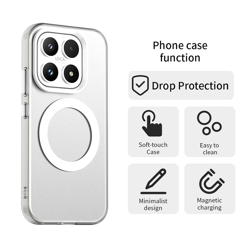 MagSafe Hülle für Xiaomi 17, Techsuit, CandyCase, Weiß