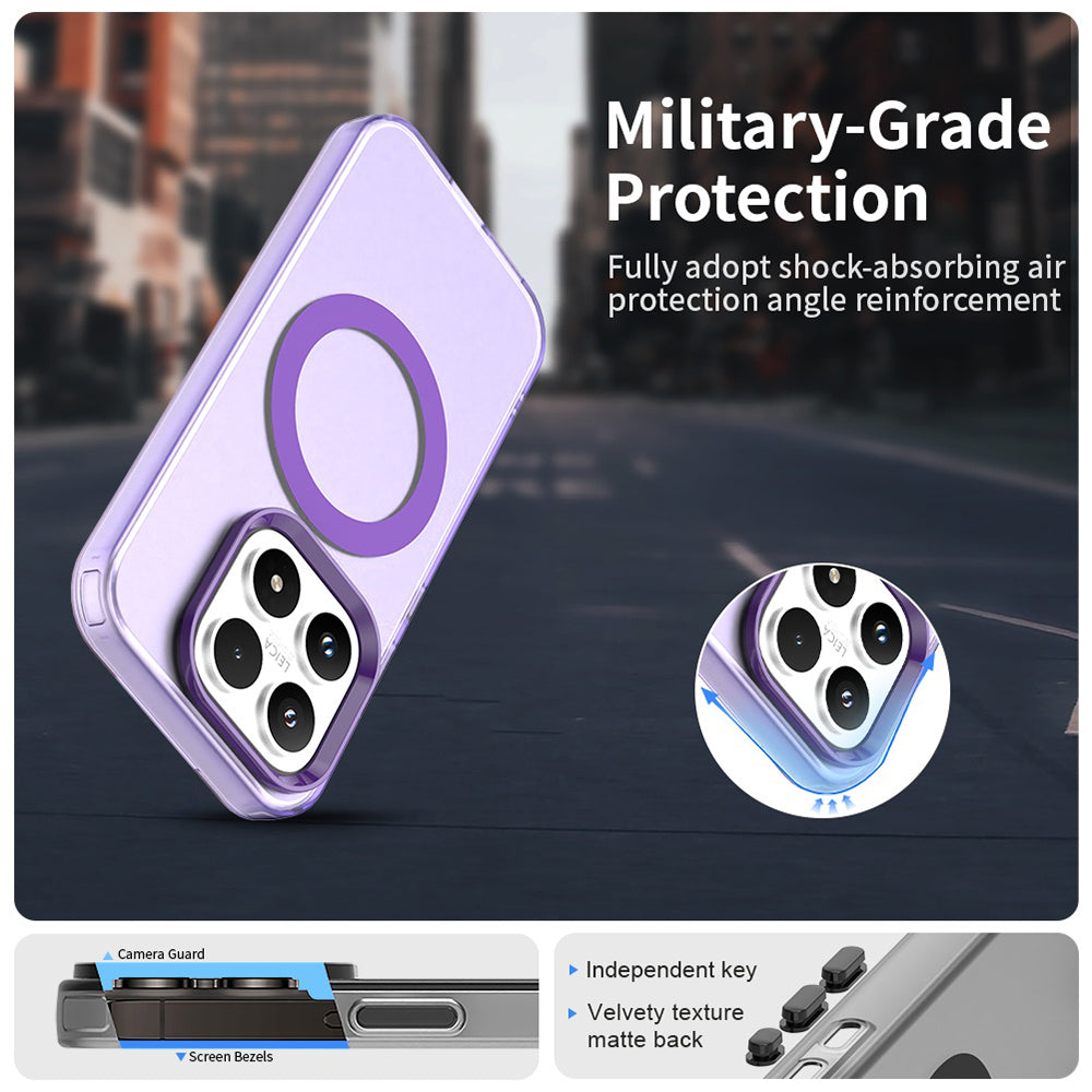 MagSafe Hülle für Xiaomi 17, Techsuit, CandyCase, Lila