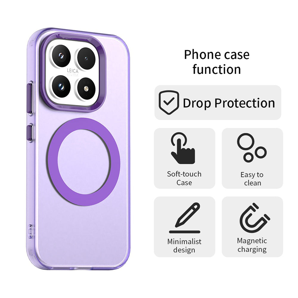MagSafe Hülle für Xiaomi 17, Techsuit, CandyCase, Lila