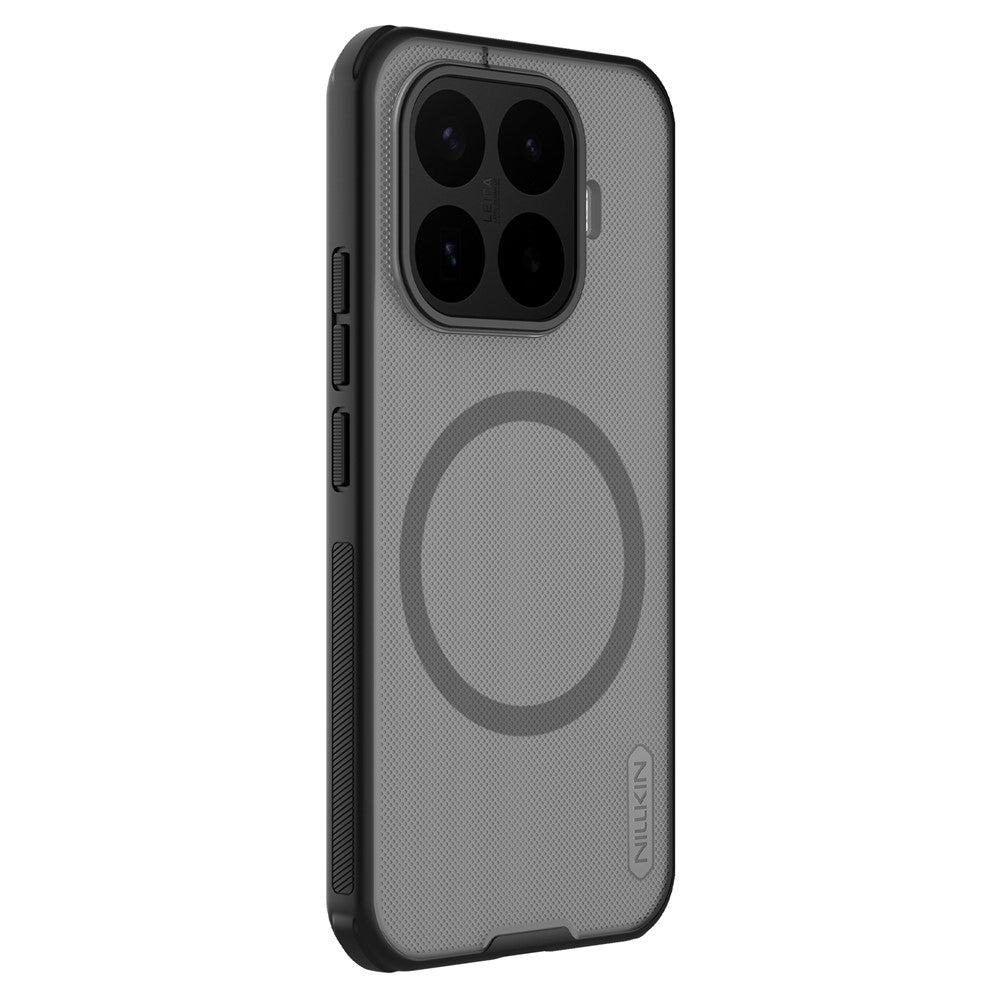 MagSafe-Hülle für Xiaomi 17T, Nillkin, Super Shield Pro, Schwarz Transparent Satinierte