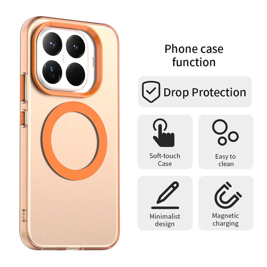 MagSafe-Hülle für Xiaomi 17T, Techsuit, CandyCase, Orange