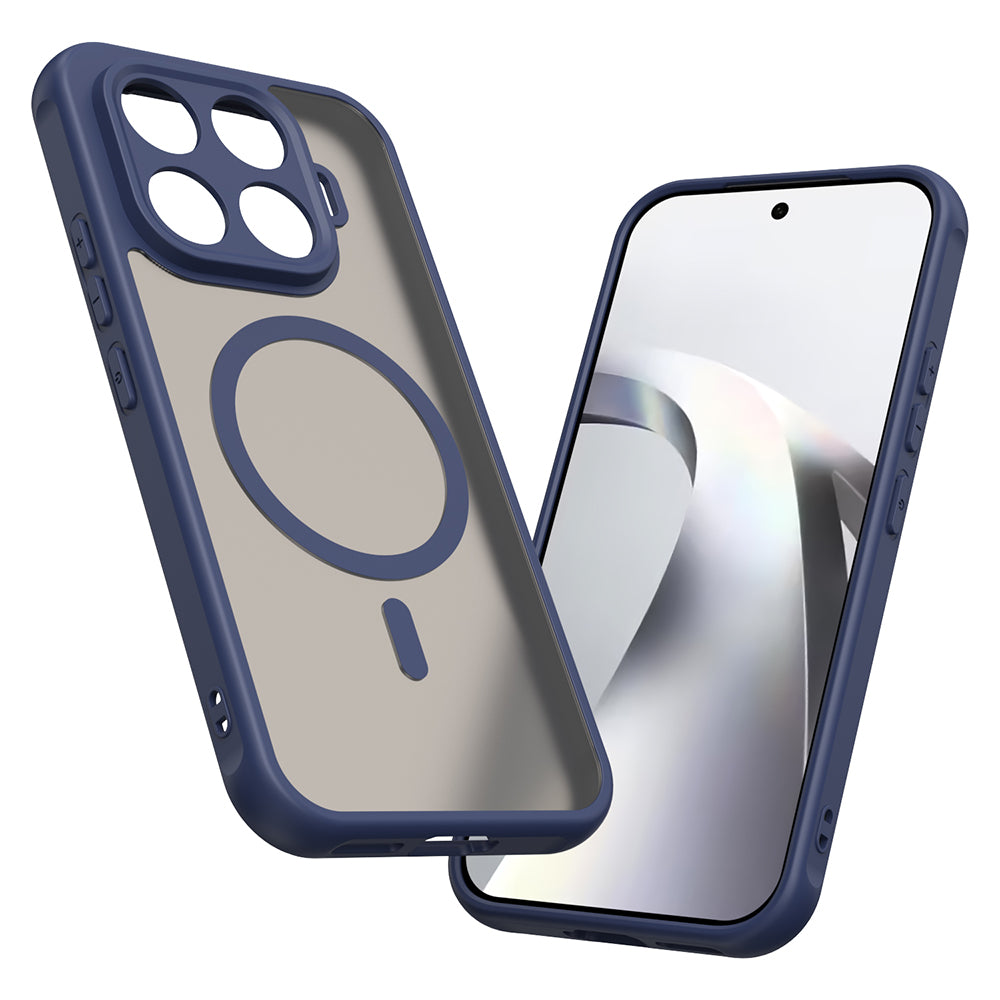 MagSafe-Hülle für Xiaomi 17T, Techsuit, HaloFrost II, Marineblau