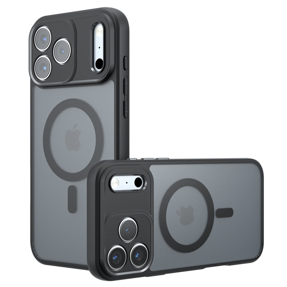 MagSafe Case for Apple iPhone 17 Pro, Techsuit, PureFrost, Satin Black