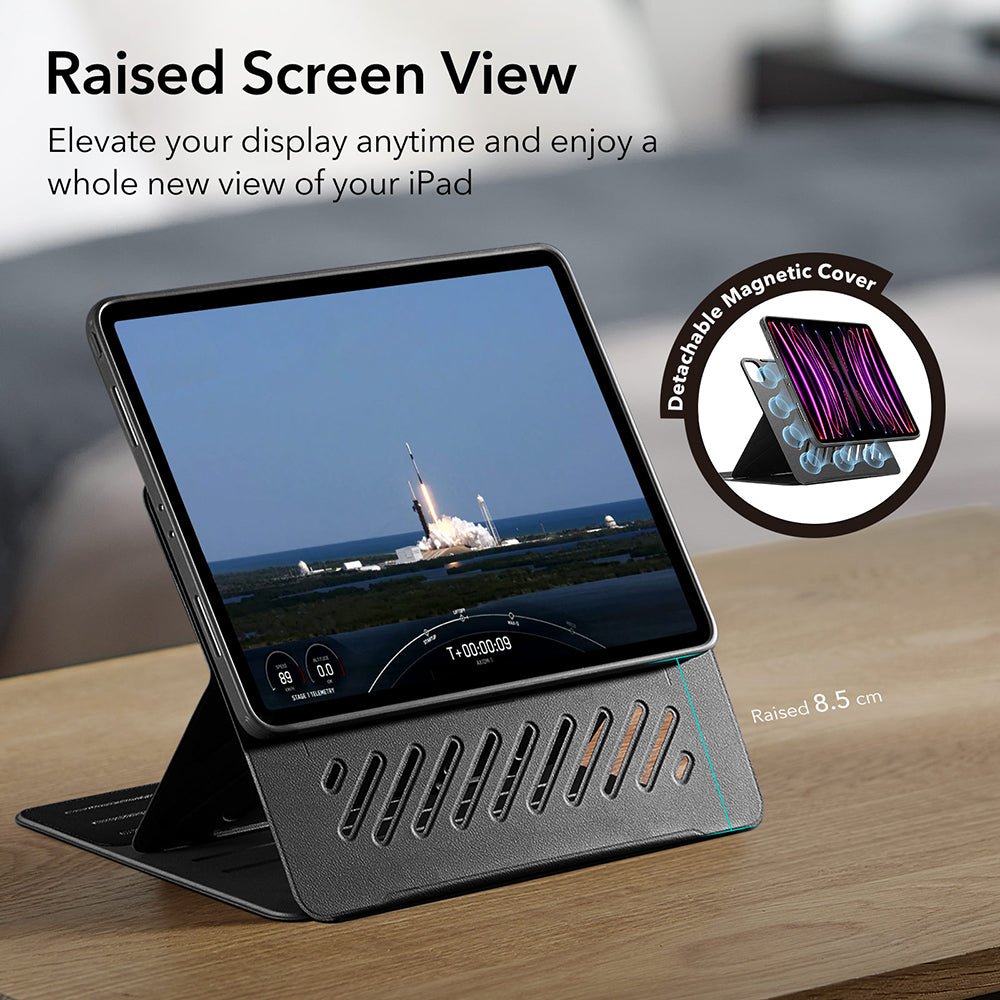Hülle für Apple iPad Air 11 (2025) / Air 11 (2024) / Air (2022) / Air (2020), ESR, Shift, Schwarz
