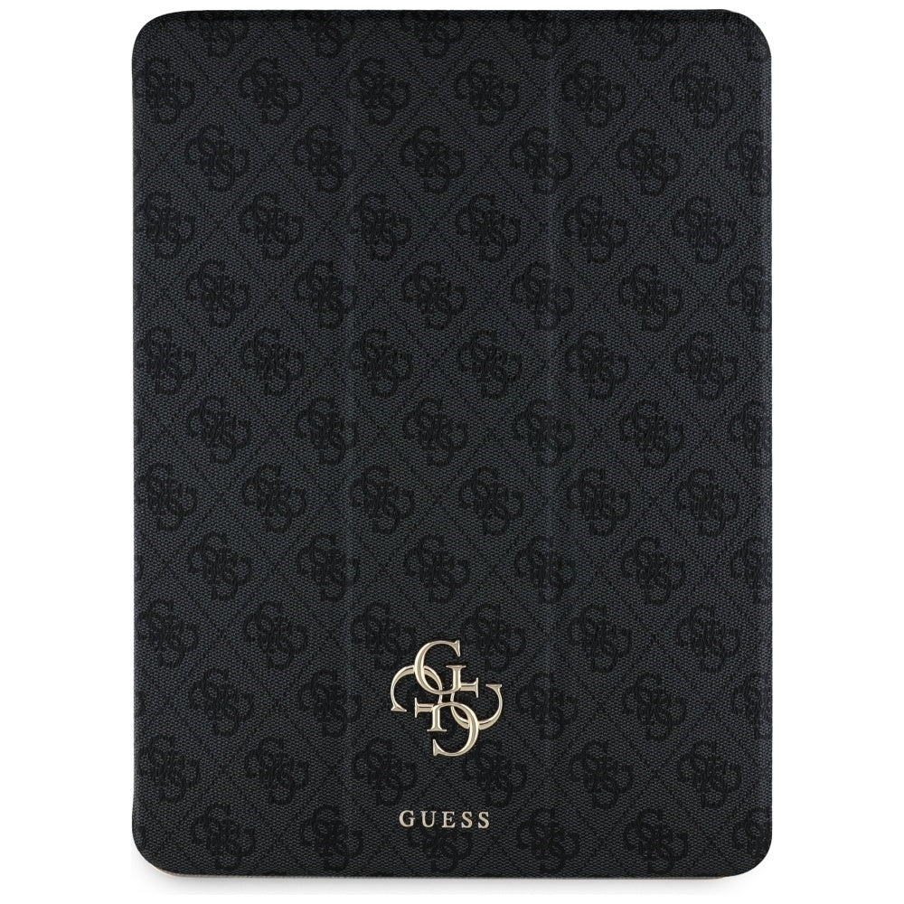 Hülle für Apple iPad Pro 13 (2024), Guess, 4G Big Logo, Schwarz