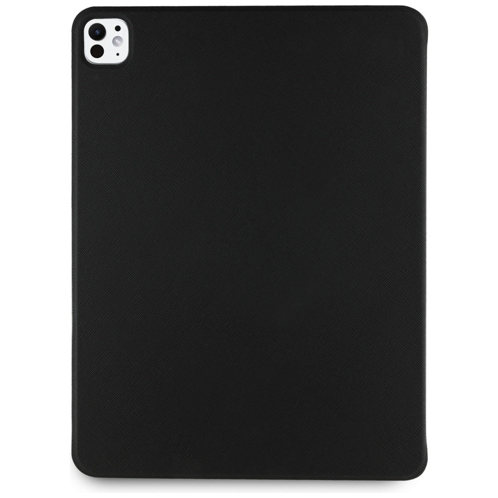 Hülle für Apple iPad Pro 13 (2024), Karl Lagerfeld, Saffiano Karl & Choupette, Schwarz.
