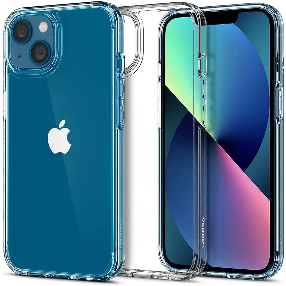 Hülle für Apple iPhone 13, Spigen, Ultra Hybrid, Transparent ACS03522