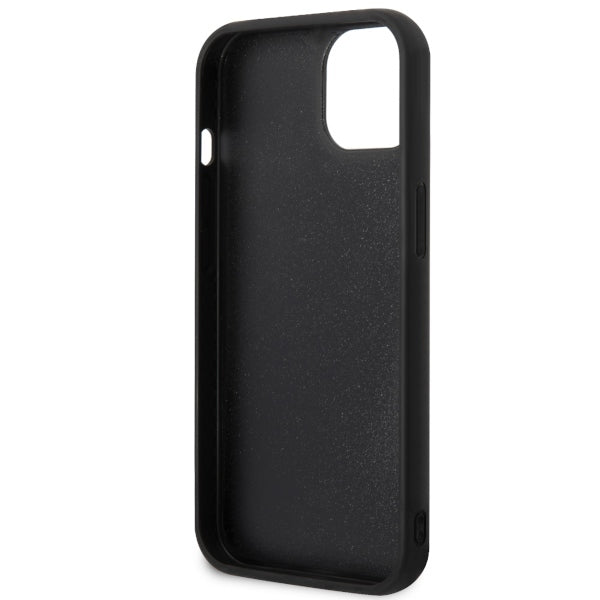 Case for Apple iPhone 14 Plus, Karl Lagerfeld, 3D Rubber Ikonik Karl, Black