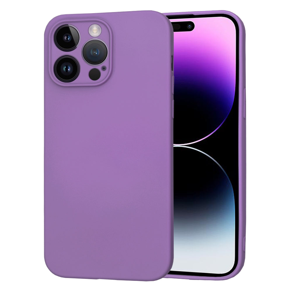 Hülle für Apple iPhone 14 Pro Max, Techsuit, SoftFlex, Lila