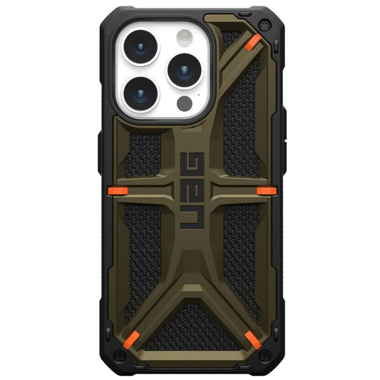 Hülle für Apple iPhone 15 Pro Max, Urban Armor Gear, Monarch Kevlar, Grün