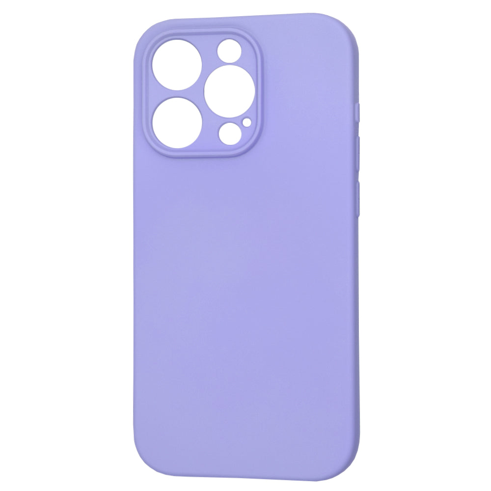 Hülle für Apple iPhone 15 Pro, Techsuit, SoftFlex, Helles Lila