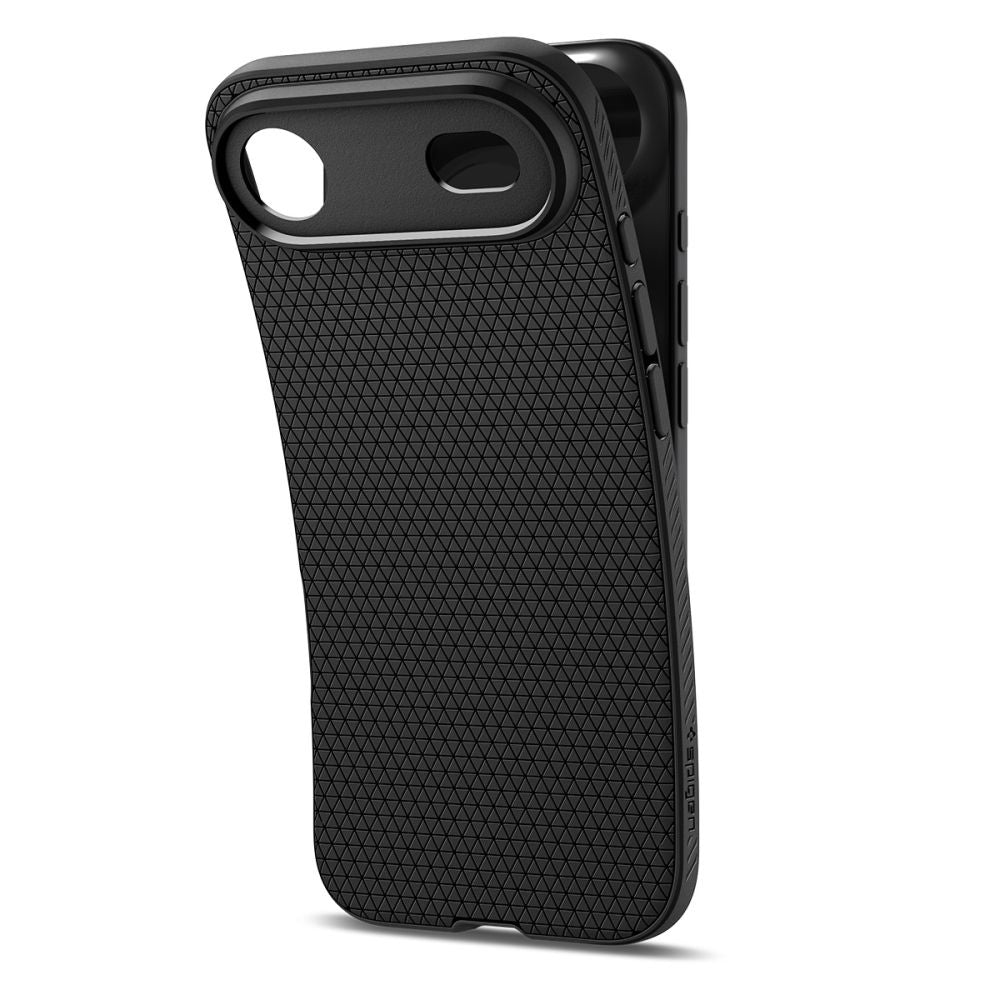Hülle für Apple iPhone 17 Air, Spigen, Liquid Air, Mattschwarz ACS10302