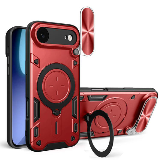 Hülle für Apple iPhone 17 Air, Techsuit, CamGuard Pro, Rot