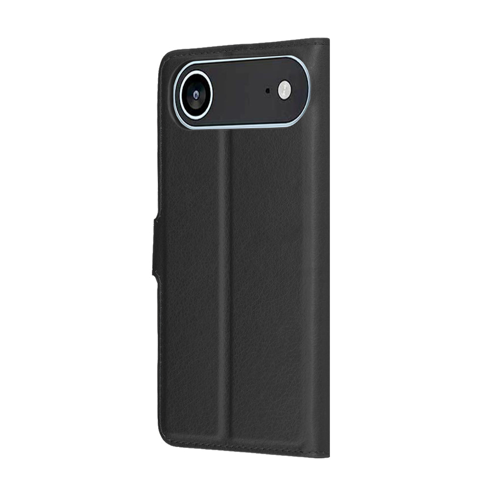 Case for Apple iPhone 17 Air, Techsuit, Leather Folio, Black