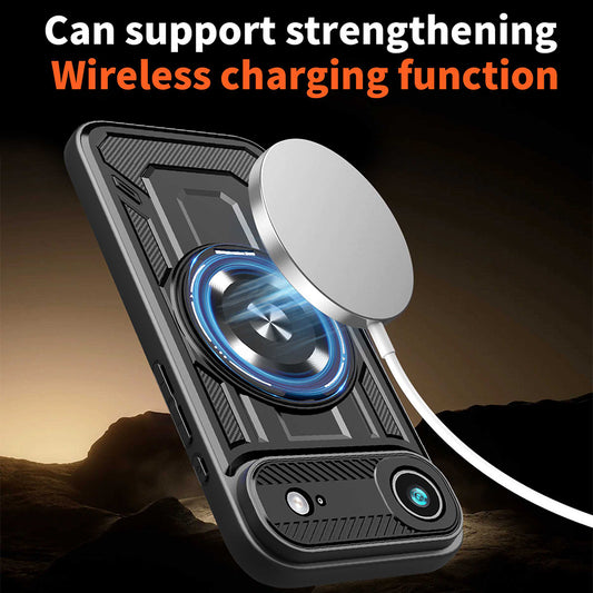 Hülle für Apple iPhone 17 Air, Techsuit, RuggedCam, Lila