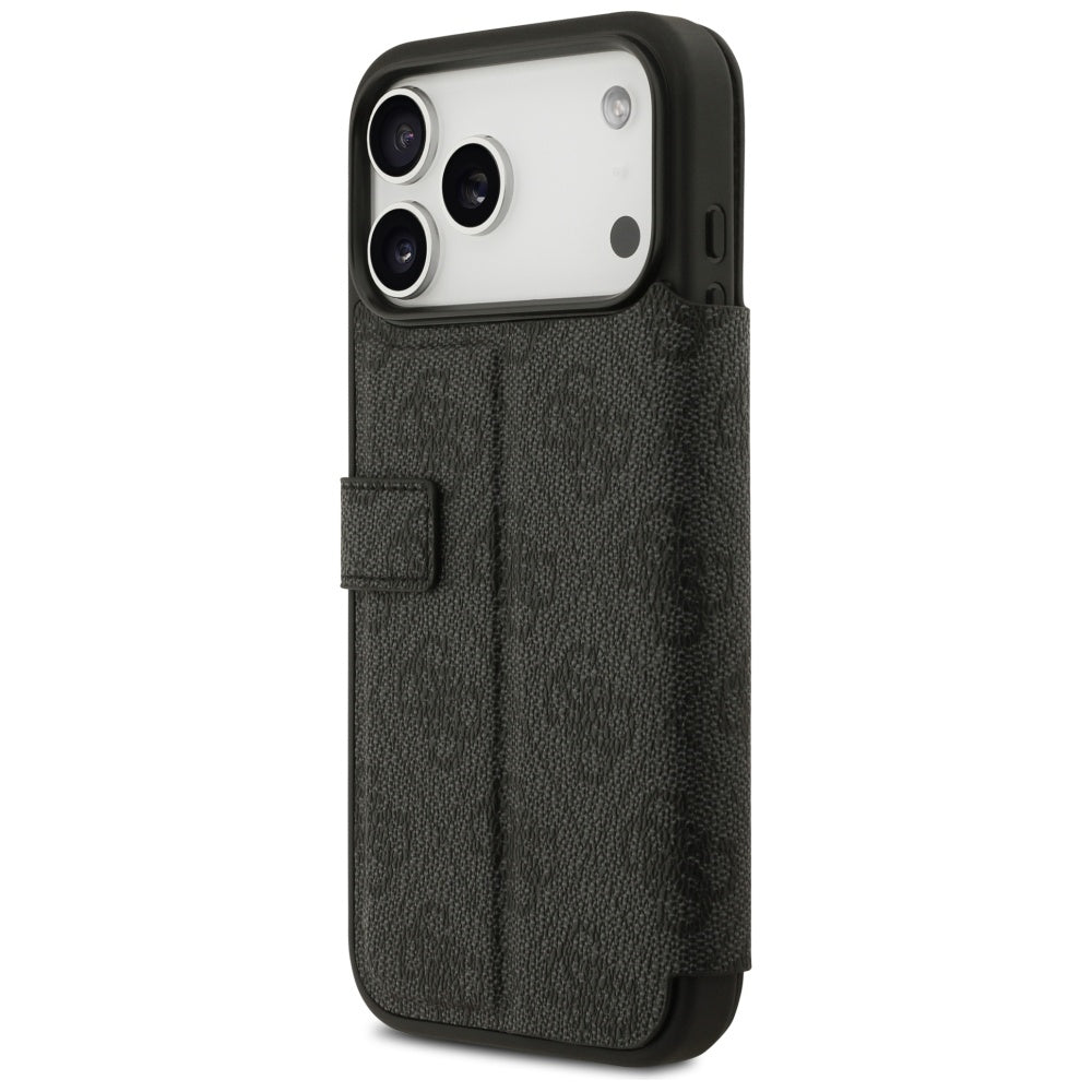 Hülle für Apple iPhone 17 Pro Max, Guess, 4G Metal Logo, Schwarz